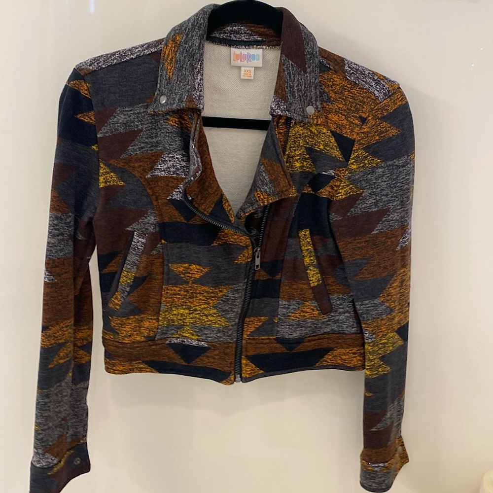 LuLaRoe Presley Moto Jacket